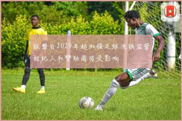 欧盟自2029年起加强足球洗钱监管经纪人和赞助商将受影响